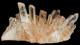 Tangerine Quartz Crystal Cluster - Madagascar #58823-2